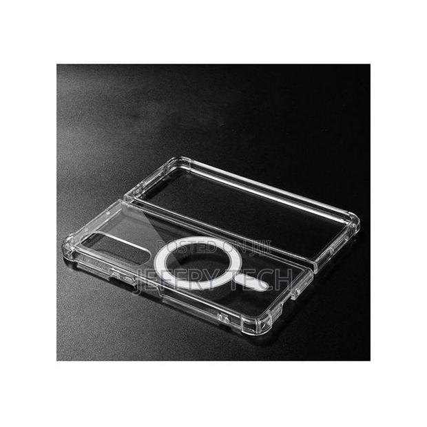 Magsafe Clear Hard Phone Case for Samsung Galaxy Z Fold 4