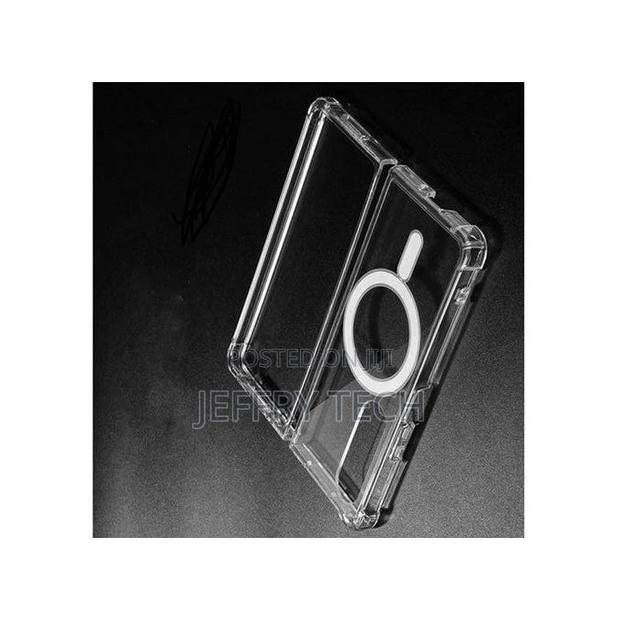Magsafe Clear Hard Phone Case for Samsung Galaxy Z Fold 4 - thumbnail 2