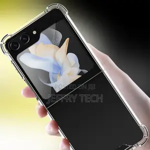Samsung Galaxy Z Flip5 Transparent PC + TPU Shockproof Case