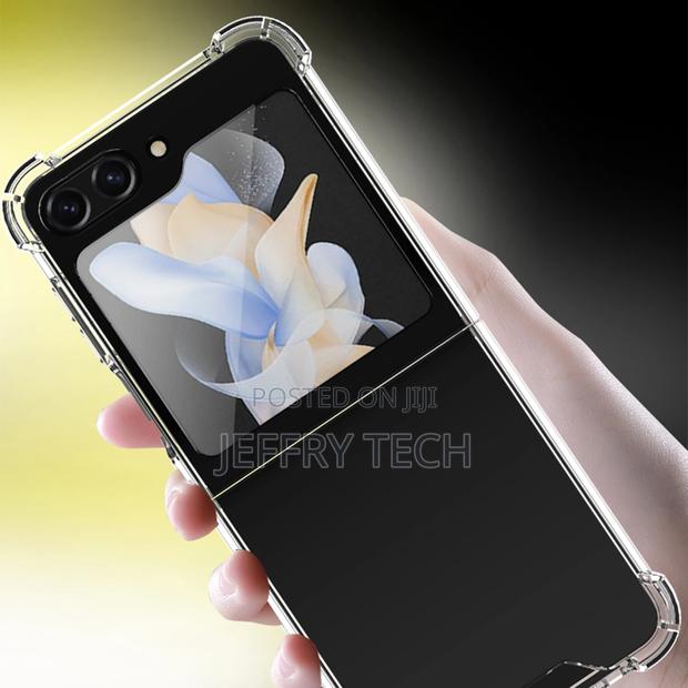 Samsung Galaxy Z Flip5 Transparent PC + TPU Shockproof Case - thumbnail 2