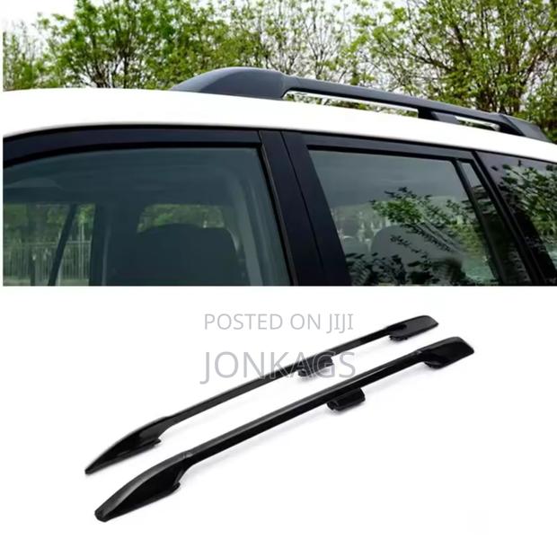 Black Heavy-Duty Racks for Prado 150