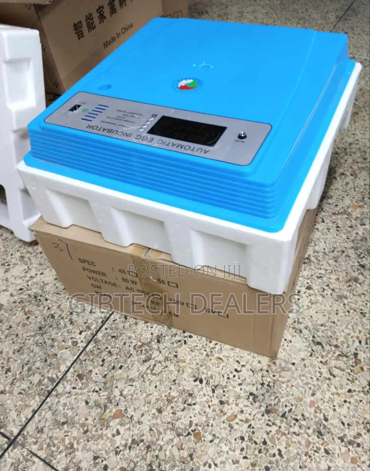 56 Eggs Automatic Incubator Ac Dc