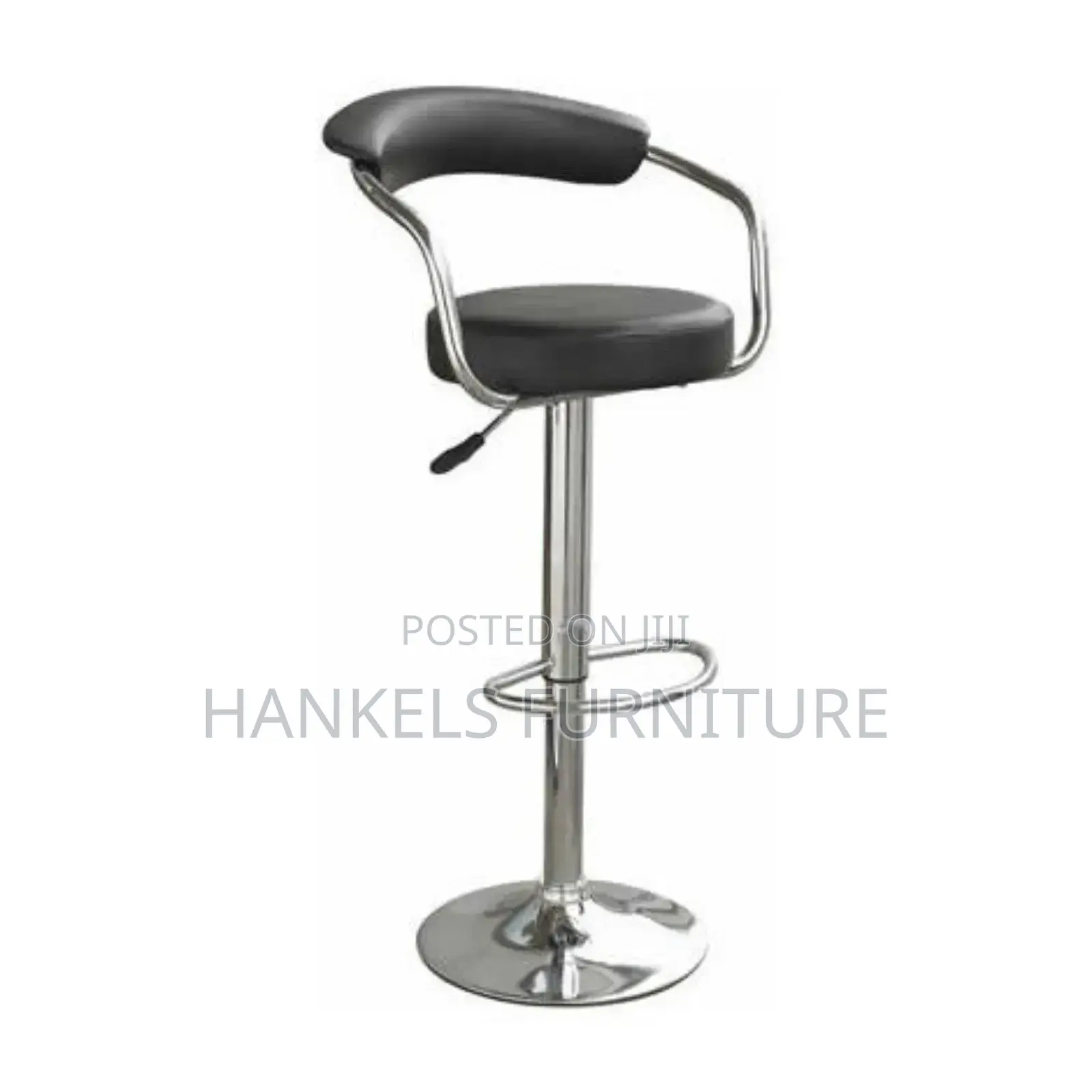 Drenzy Height-Adjustable Bar Stool
