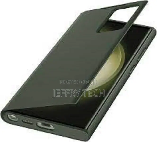 Official Samsung Galaxy S23 Ultra Smart View Wallet Case -Bl