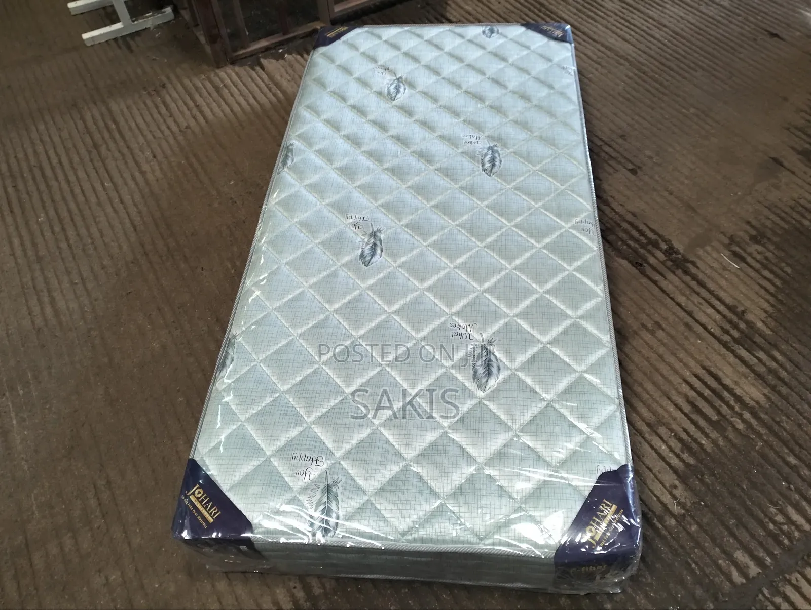 Yako! 3 X 6 Johari Fibre Quilted Mattresses. Free Delivery