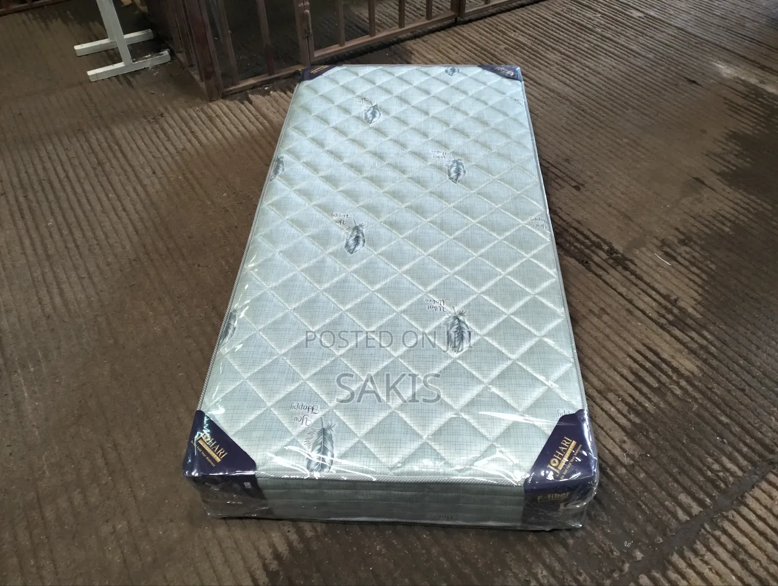 Yako! 3 X 6 Johari Fibre Quilted Mattresses. Free Delivery