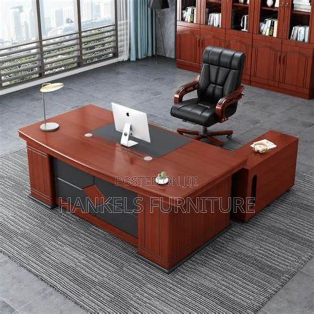 Executive Wooden Office Desk