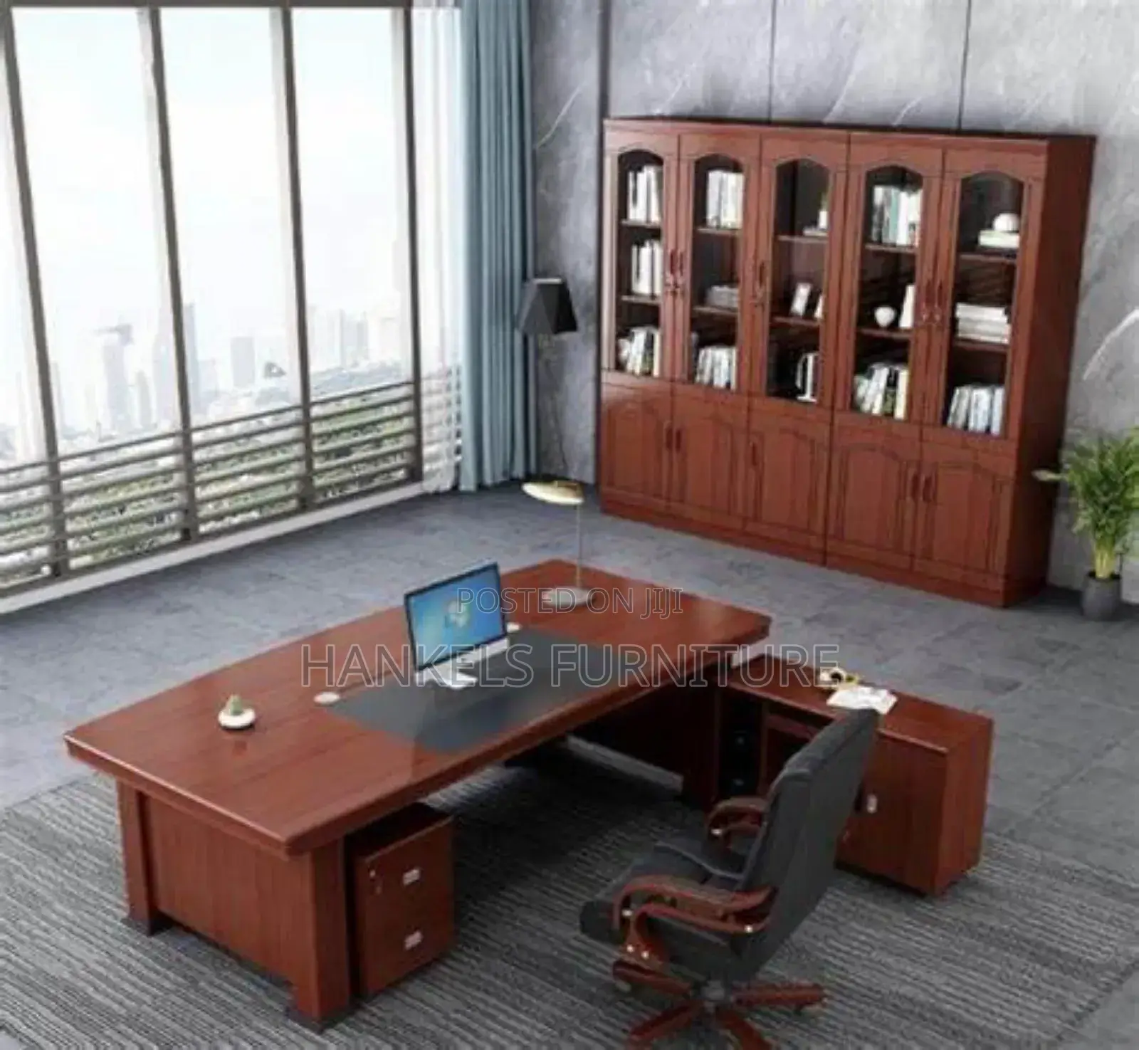 Executive Wooden Office Desk