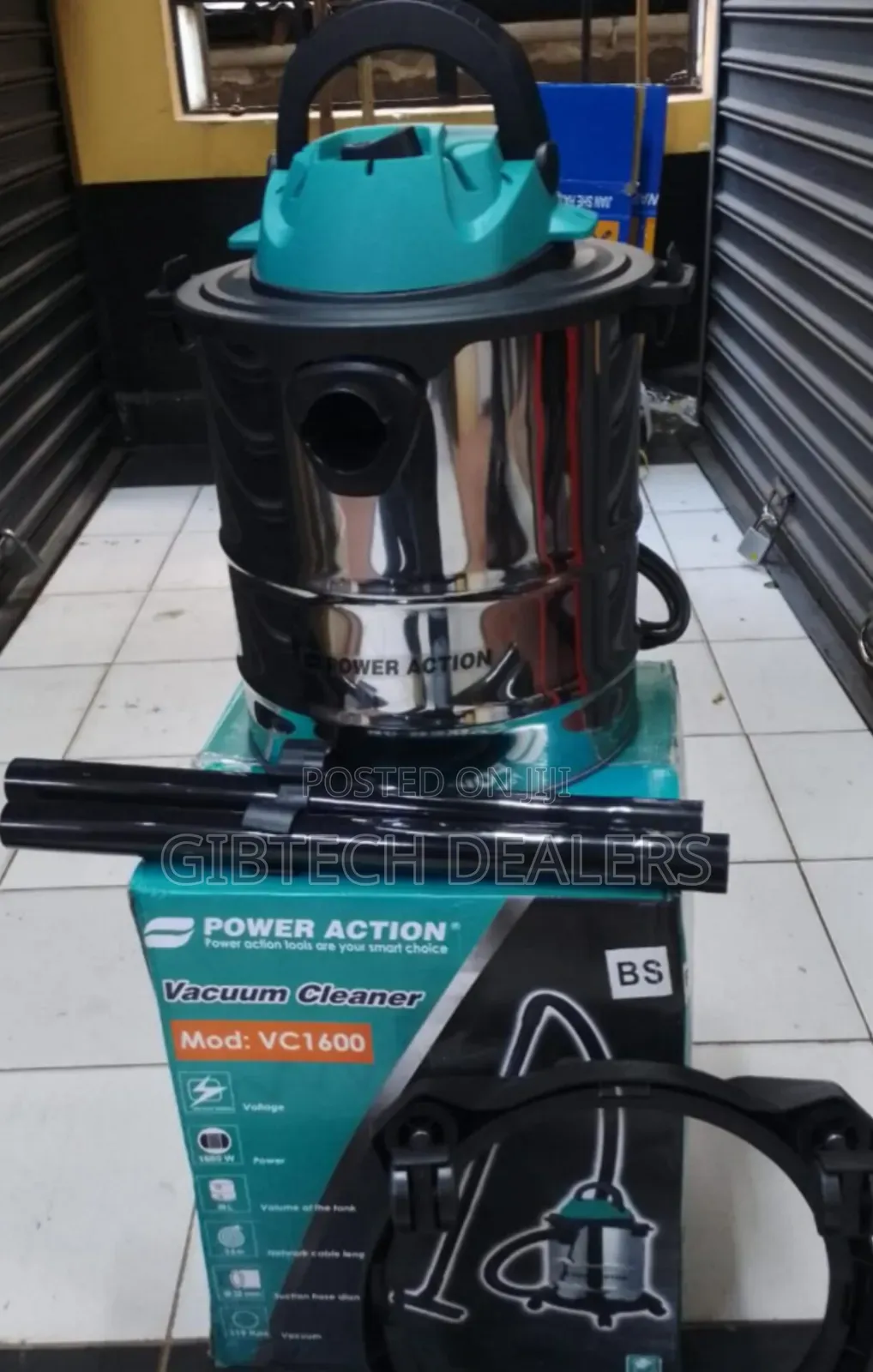 Power Action Dry Vacuum Cleaner 1600 Watt