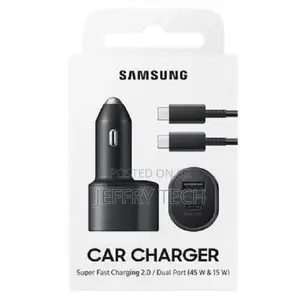 SAMSUNG Super Fast Dual Car Charger