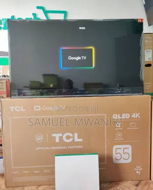 TCL 55′′ Qled Pro Uhd Google Tv Hdr10+ Frameless Screen