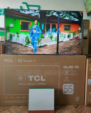 TCL 55′′ Qled Pro Uhd Google Tv Hdr10+ Frameless Screen