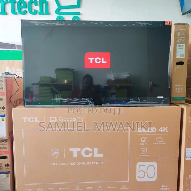 TCL 50′′ Qled Pro Uhd Google Tv Hdr10+ Frameless Screen
