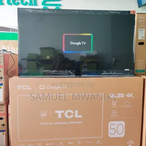 TCL 50′′ Qled Pro Uhd Google Tv Hdr10+ Frameless Screen