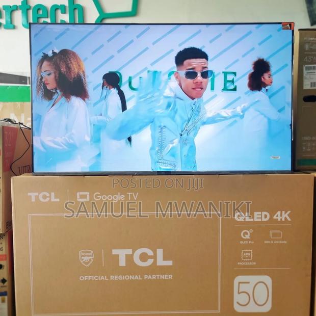 TCL 50′′ Qled Pro Uhd Google Tv Hdr10+ Frameless Screen - thumbnail 4