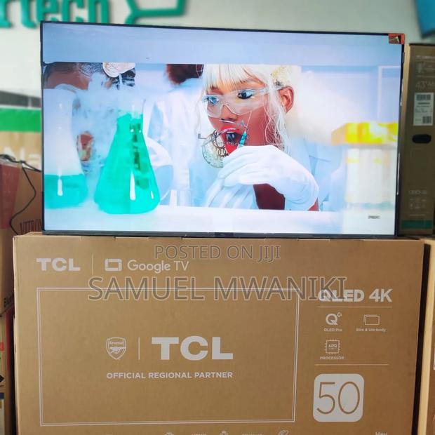 TCL 50′′ Qled Pro Uhd Google Tv Hdr10+ Frameless Screen - thumbnail 6