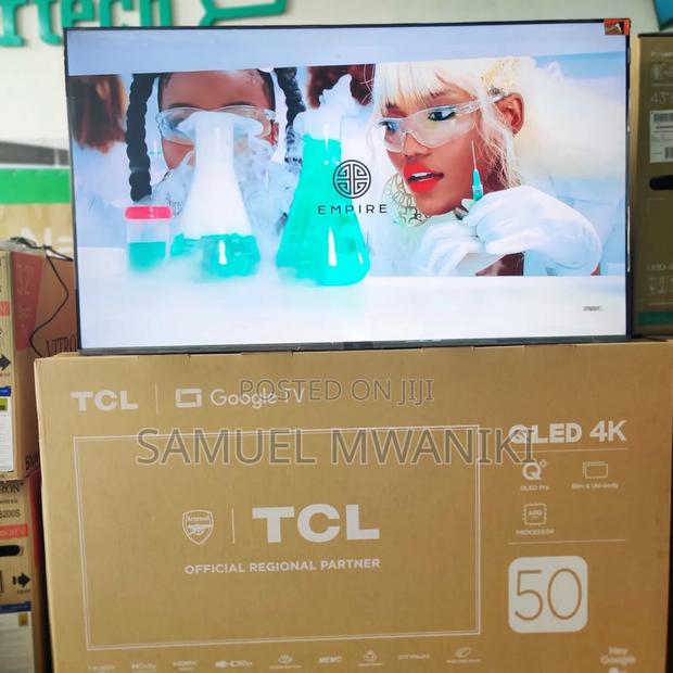 TCL 50′′ Qled Pro Uhd Google Tv Hdr10+ Frameless Screen - thumbnail 7