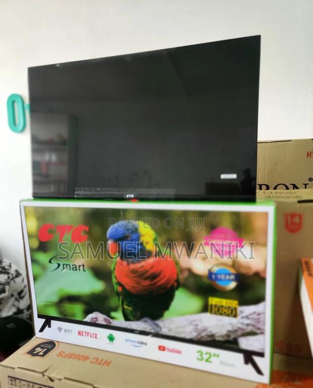 CTC 32" TV FHD Bluetooth Enabled Smart Android TV, Netflix