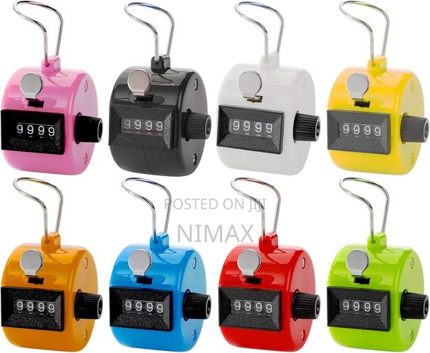 Mechanical Palm Click Counter Count Clicker Assorted Color - thumbnail 4