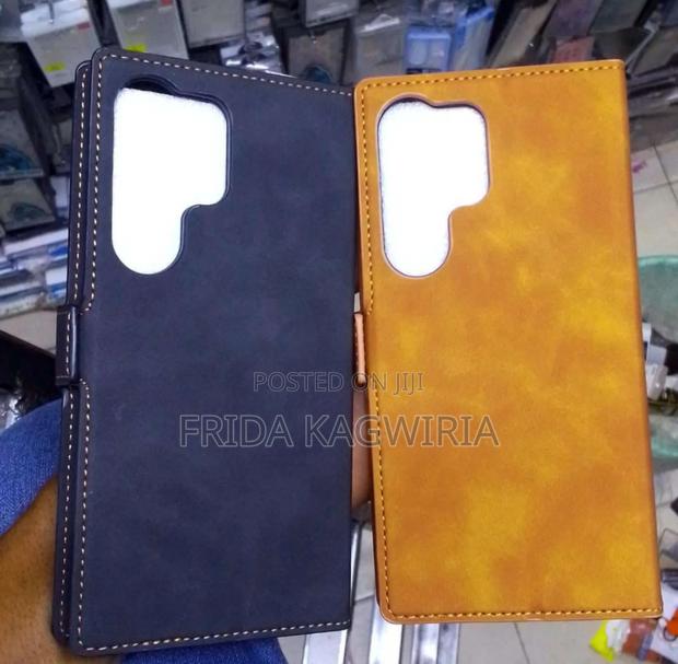 Samsung Galaxy S25 Ultra Leather Flip Case - thumbnail 2