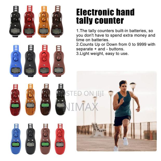 Digital Tasbih Tally Counter Clicker Resettable - thumbnail 4