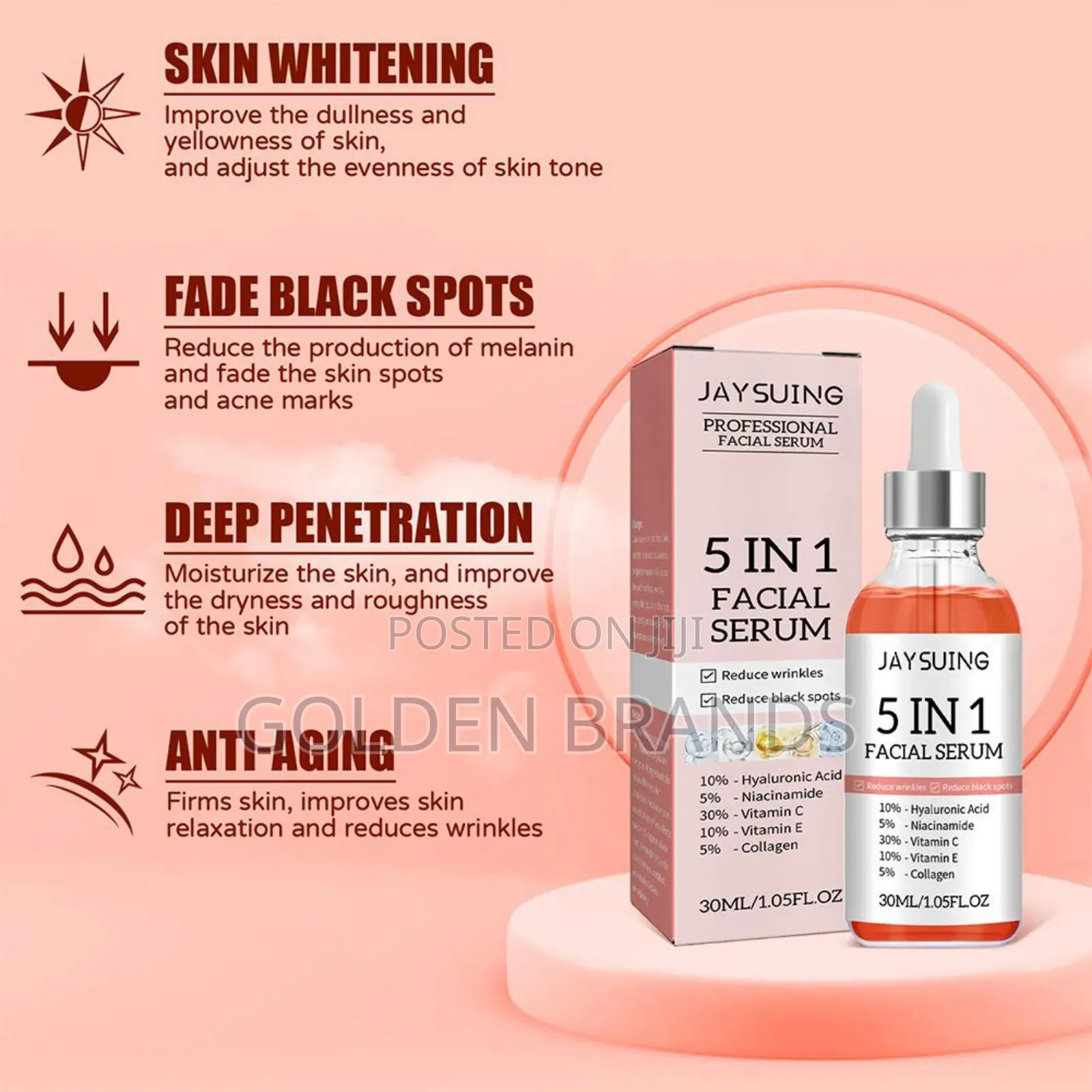 Face Serum Collagen Anti Wrinkle Anti Aging Vitamin