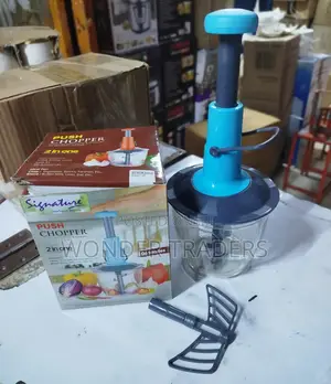 Push Manual Chopper Signature