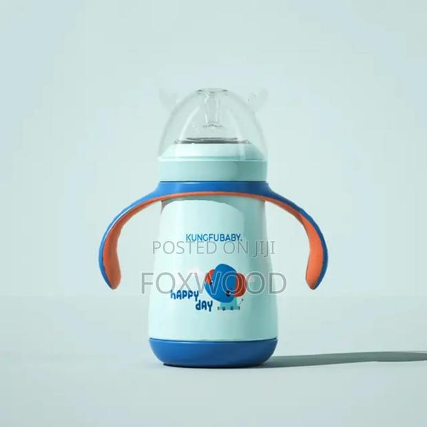 Stainless Steel Thermos Feeding Bottle 330 Ml (Keeps Hot) - thumbnail 5