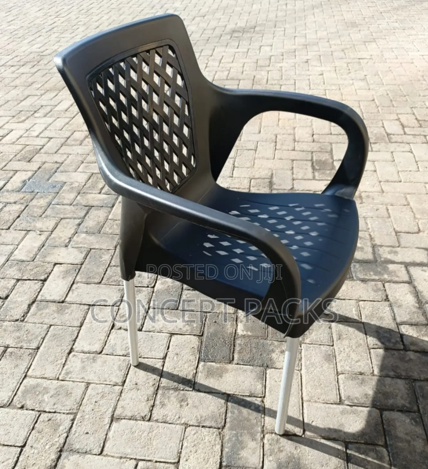 Black Plastic Chair