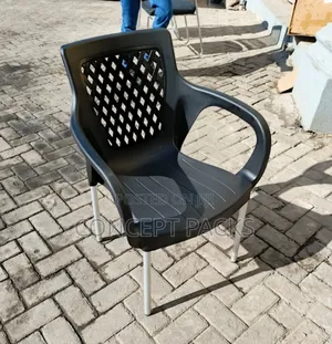 Black Plastic Chair