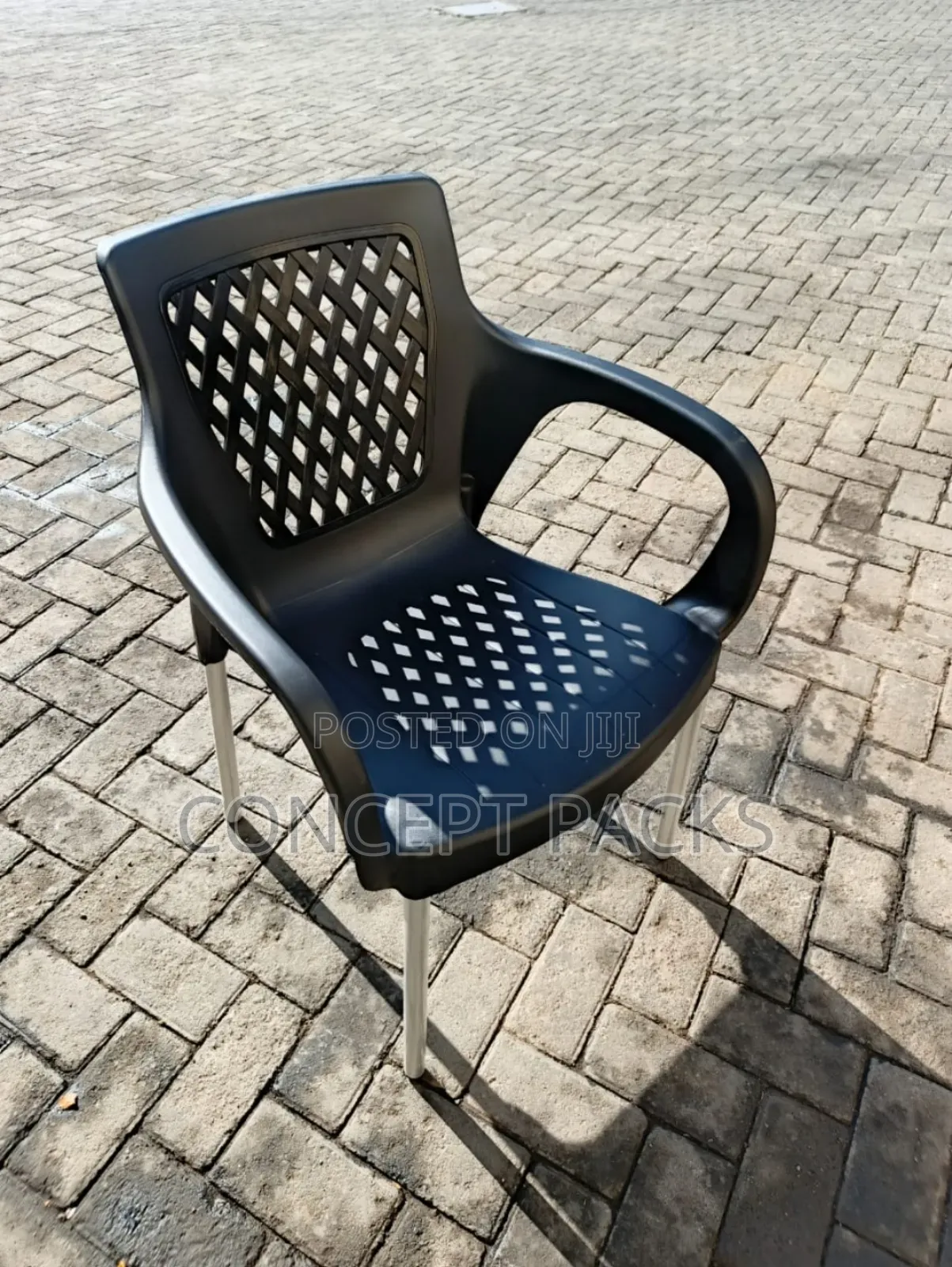 Black Plastic Chair