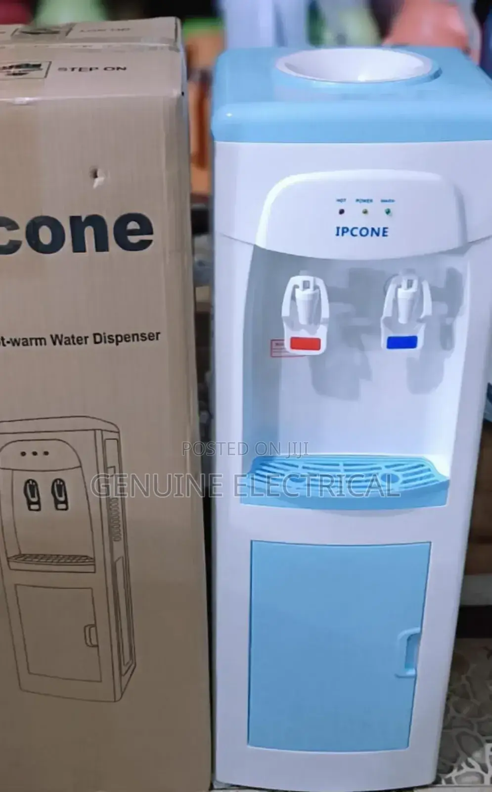 White Ipcone Hot and Normal Stand Water Dispenser HN/IP2