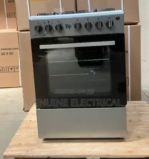 Grey BJS 60X60 3-Gas+1 Hot Plate + Turbo-Fan Tg/Ht