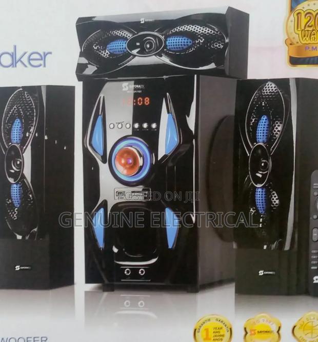 Black 3.1ch Sayona PPS Subwoofer SHT 1217bt, 12000W Wp/6