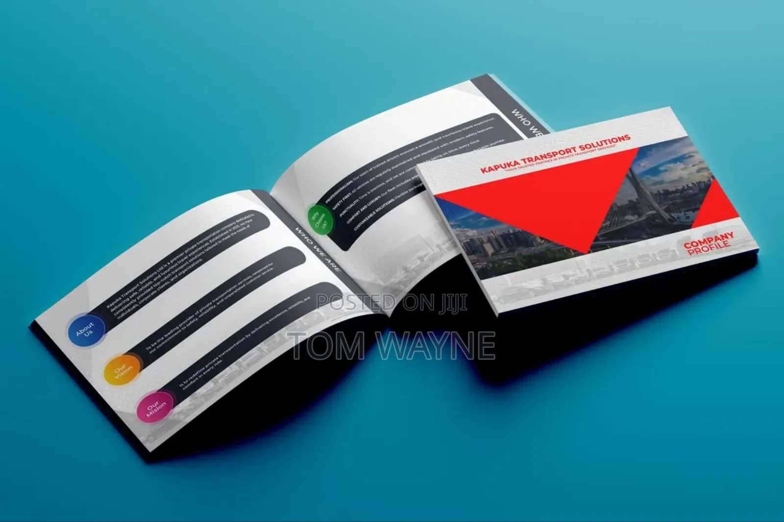 Company Profile Printing Binding