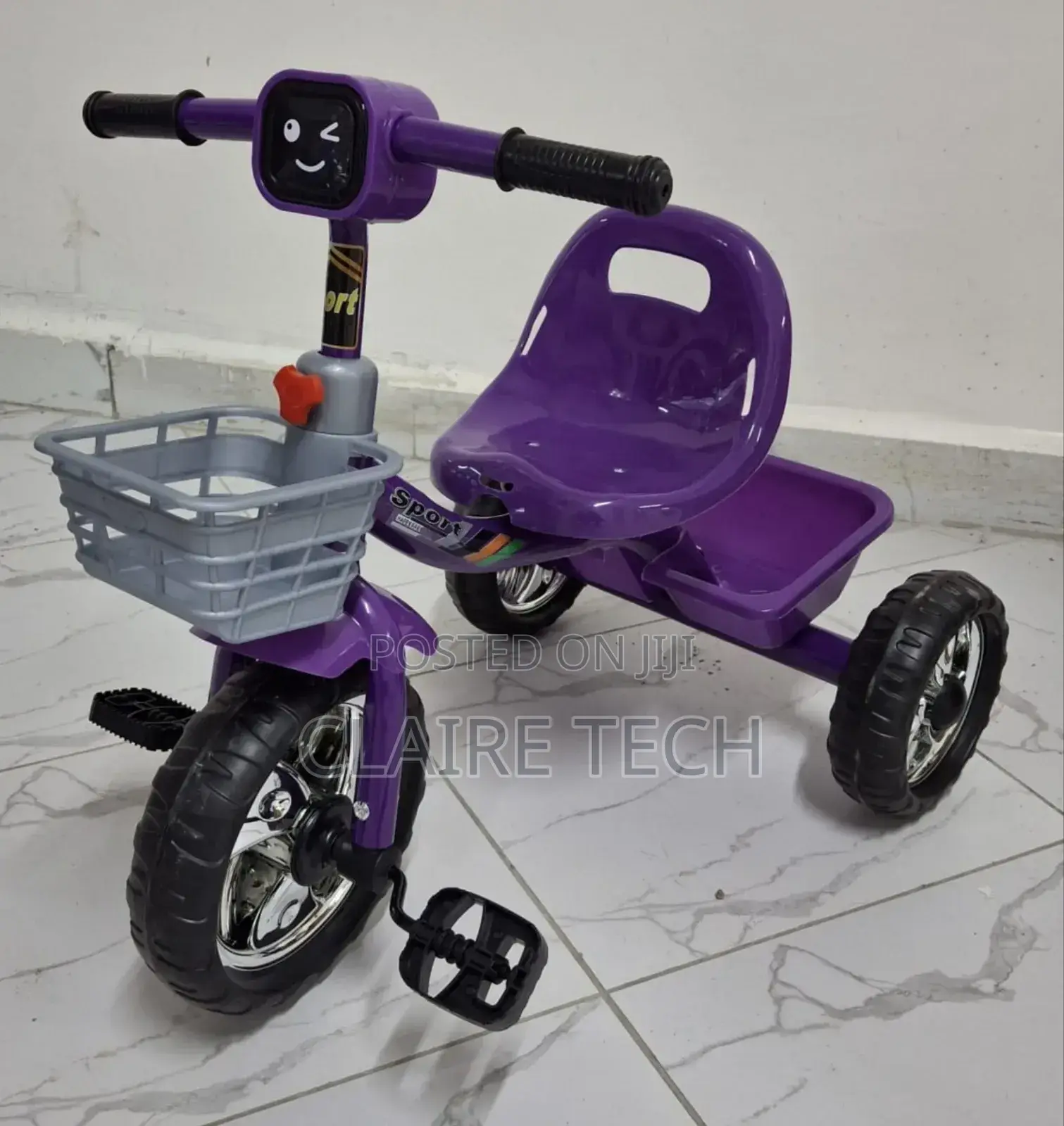 Purple Tricycle With Melody