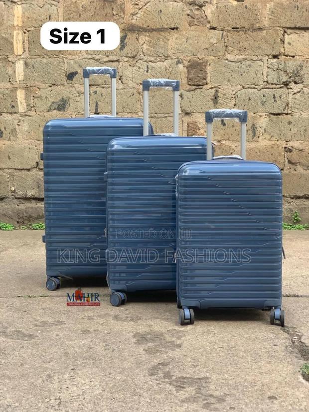 PVC and Canvas Suitcases - main view