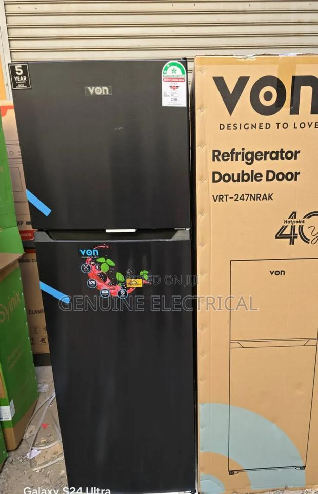 Von 247 Litres Nofrost Two Door Refrigerator RF/NF