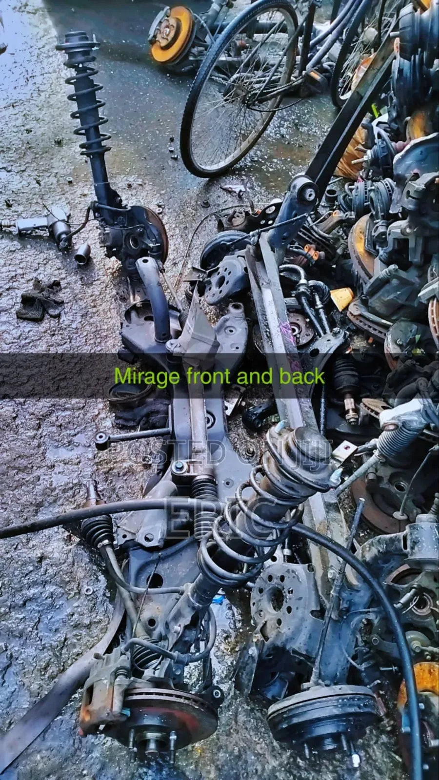 Mitsubishi Mirrage Front N Back