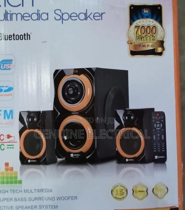 Sayona SHT-1214BT 2.1home Theater Wooofer System BT/W-2