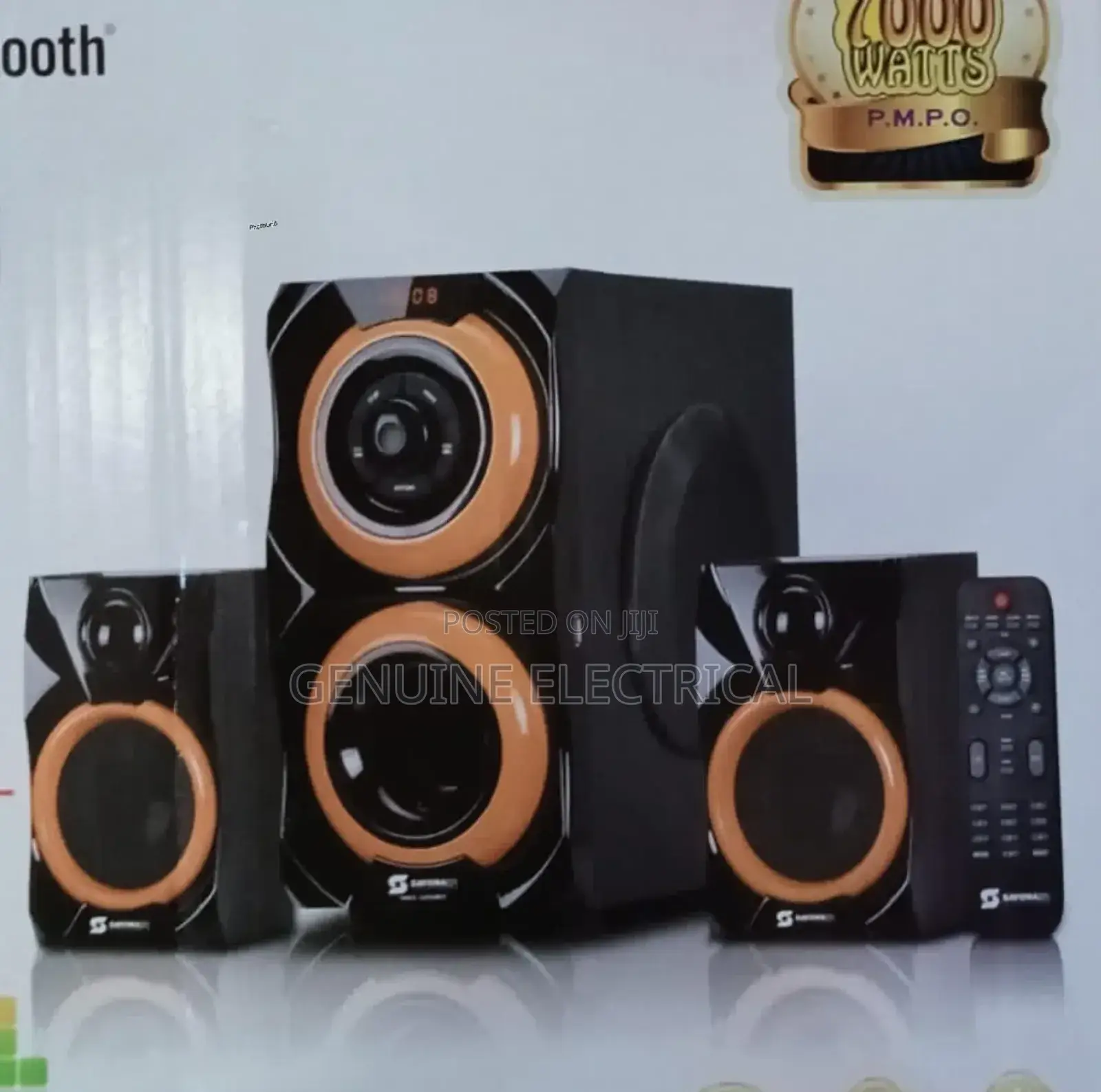 Sayona SHT-1214BT 2.1 CH Home Theater System USB/BT/W-2