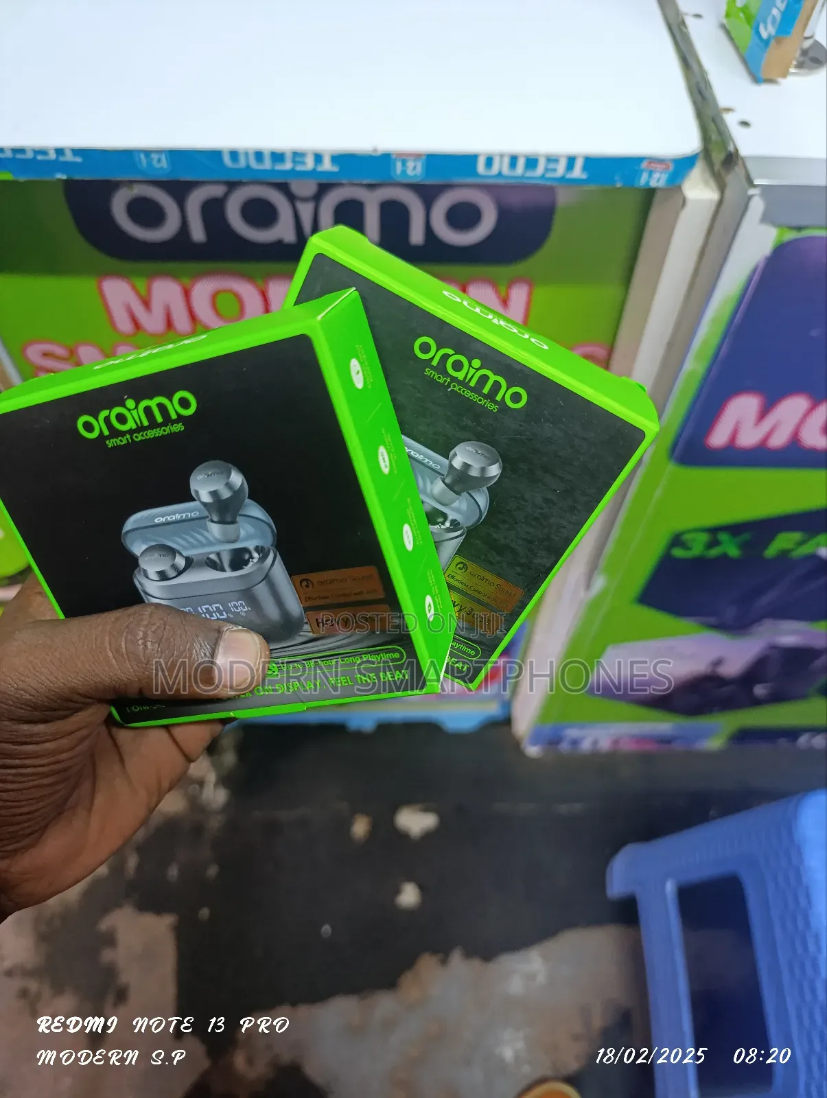 Oraimo Airbuds 4 Enc Wireless Bluetooth Earphones Earbuds