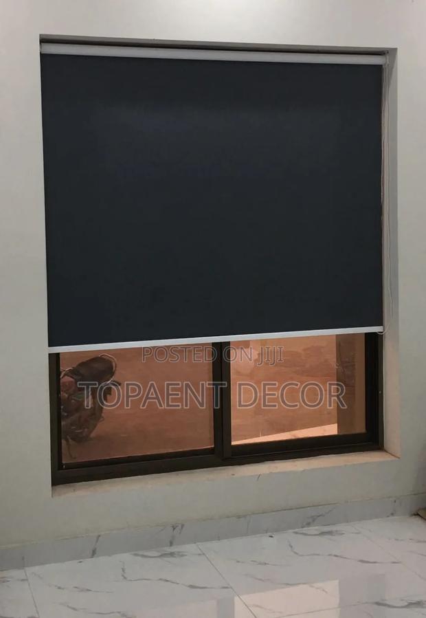 Total Blackout Office Window Roller Blinds Supply and Fit - main view