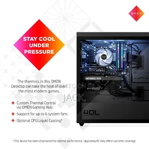 Desktop Computer HP Omen 40L 64GB AMD Ryzen 9 SSD 2T