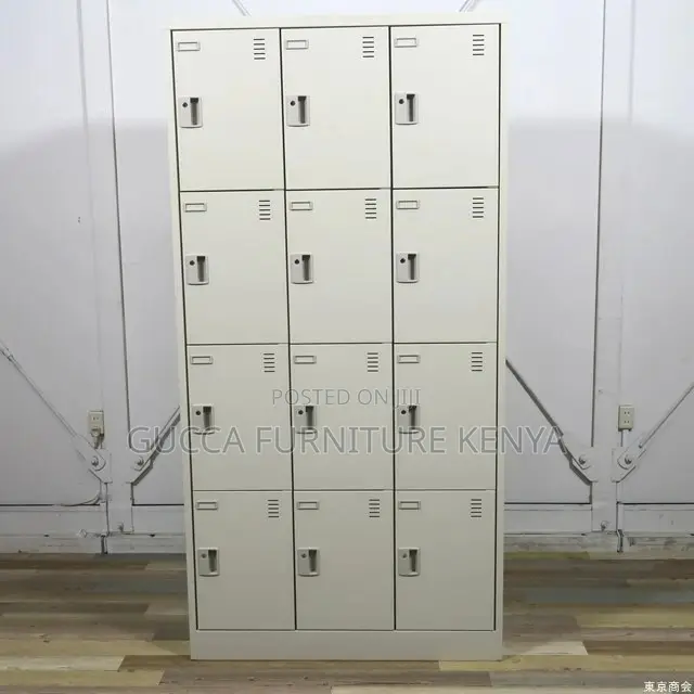 Cabinets: Secure Durable Cabinet Locker for 12 People