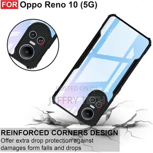 Oppo Reno 10 (5G) Back Case Cover | Camera Shockproof Bumpe