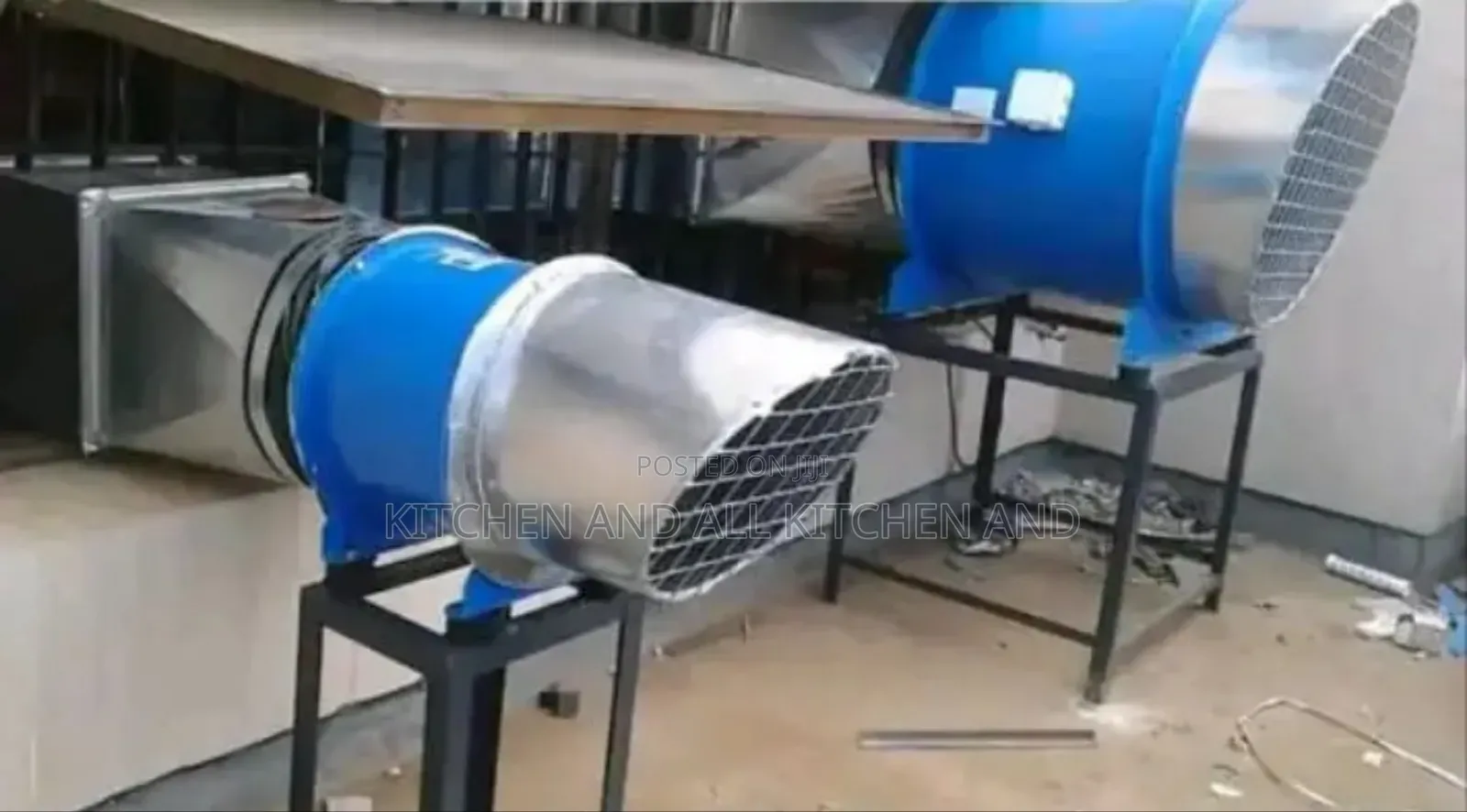 Galvanized Smoke Duct System 