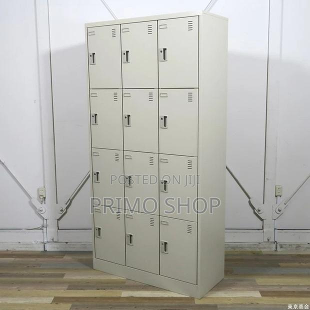 Cabinets:Secure Durable Cabinet Locker for 12 People - thumbnail 3