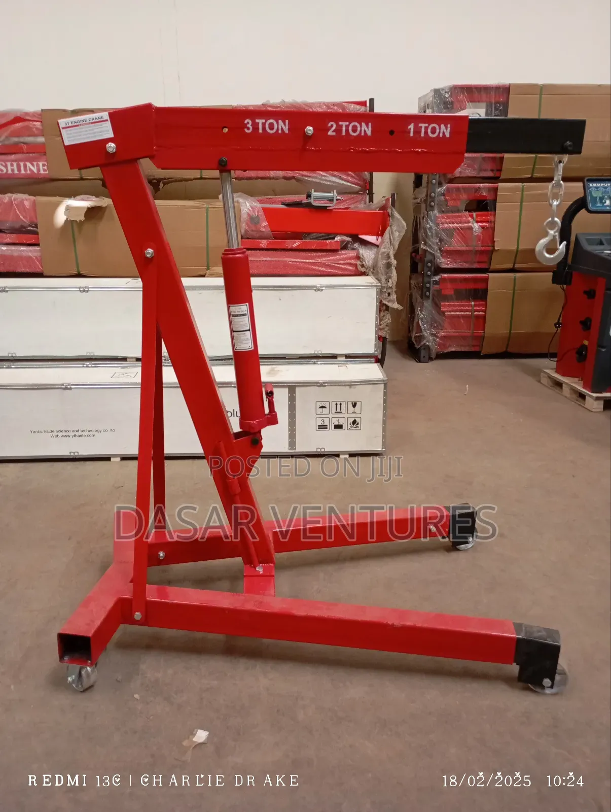 Engine Crane 3tonnes