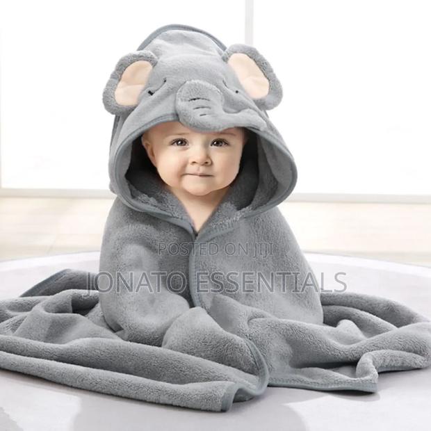 Soft Hooded Baby Bath Towel - thumbnail 4